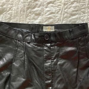 Oleg Cassini Leather Pants